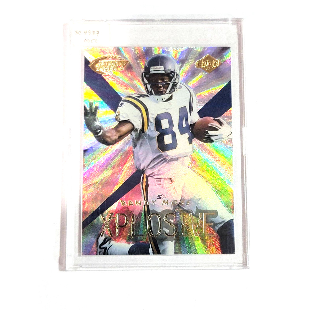 1999 Collector's Edge Fury Xplosive #13 Randy Moss Minnesota Vikings